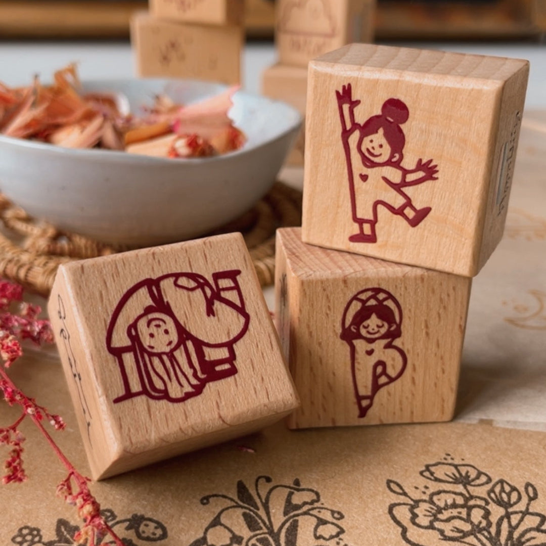Sue Rahel Stamp Set Girls