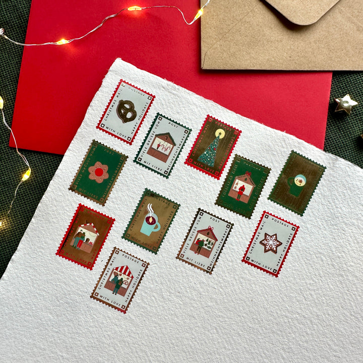 Mini Sticker Weihnachten (verschiedene Varianten)