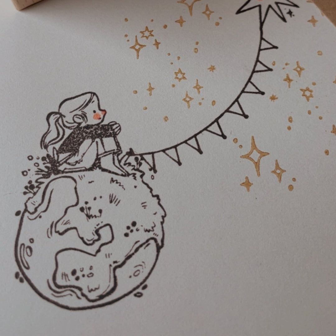 Sue Rahel Stempel Mädchen auf der Welt
