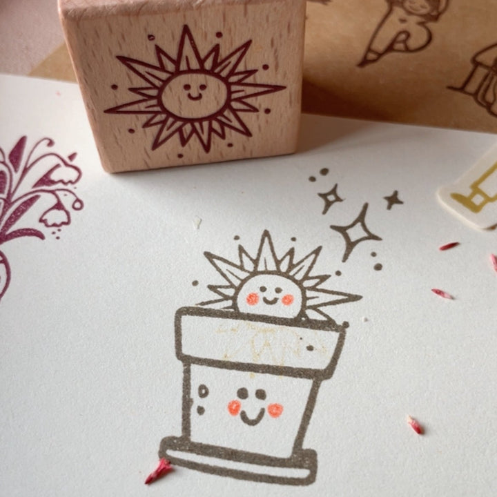 Sue Rahel Stamp Sun