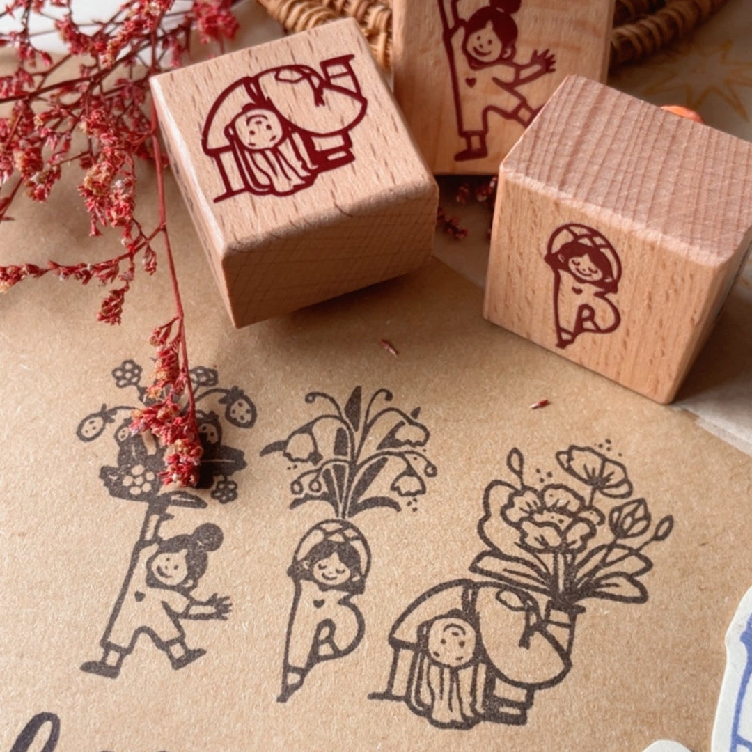 Sue Rahel Stamp Set Girls