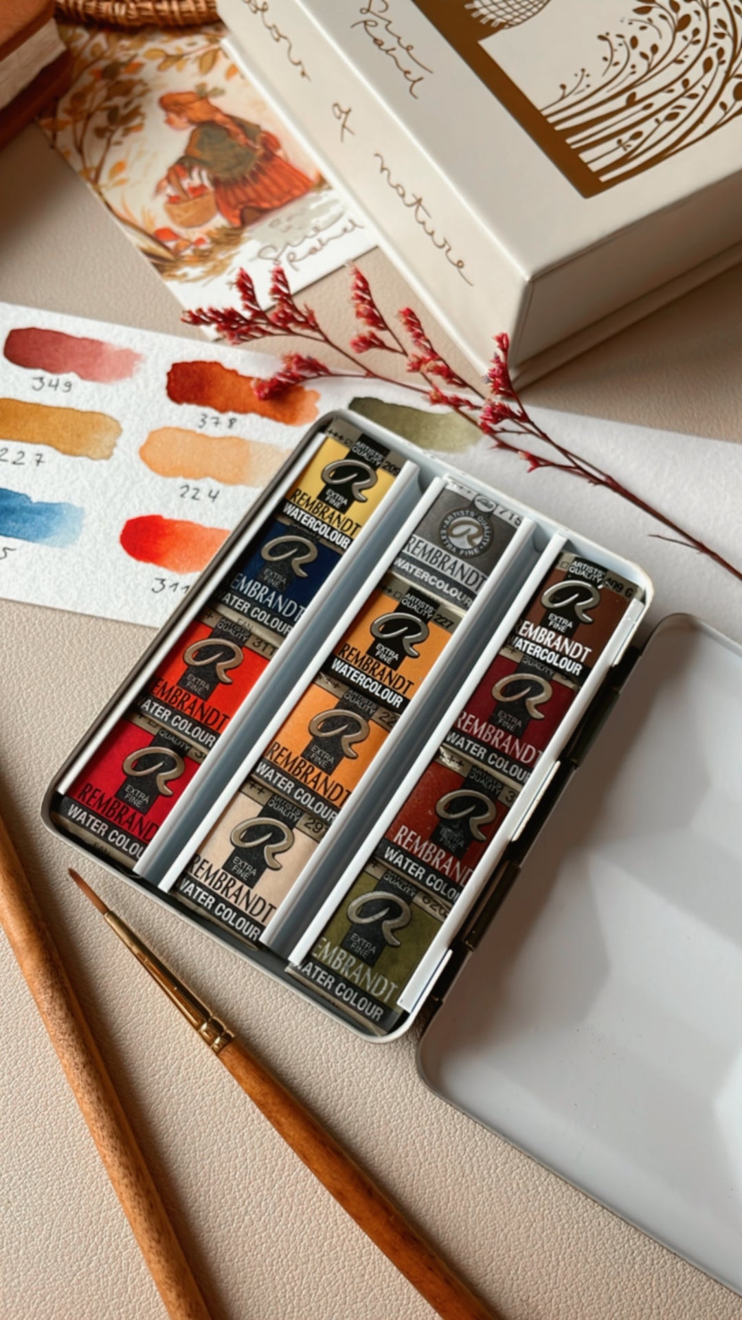 Sue Rahel Colors of Nature Aquarellkasten