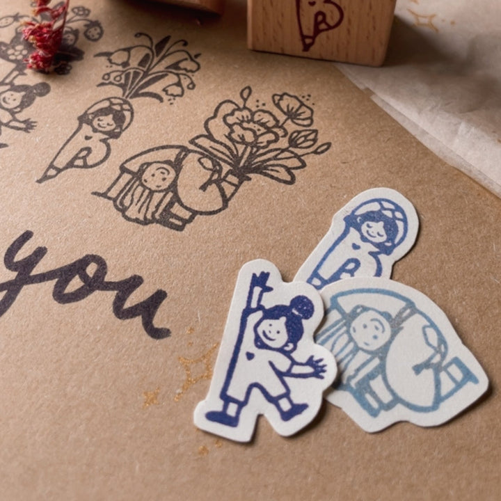 Sue Rahel Stamp Set Girls