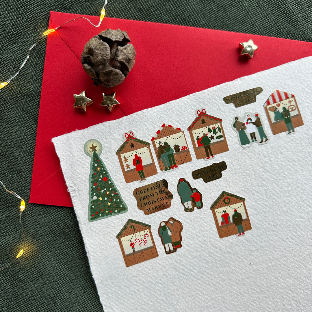 Mini Sticker Weihnachten (verschiedene Varianten)