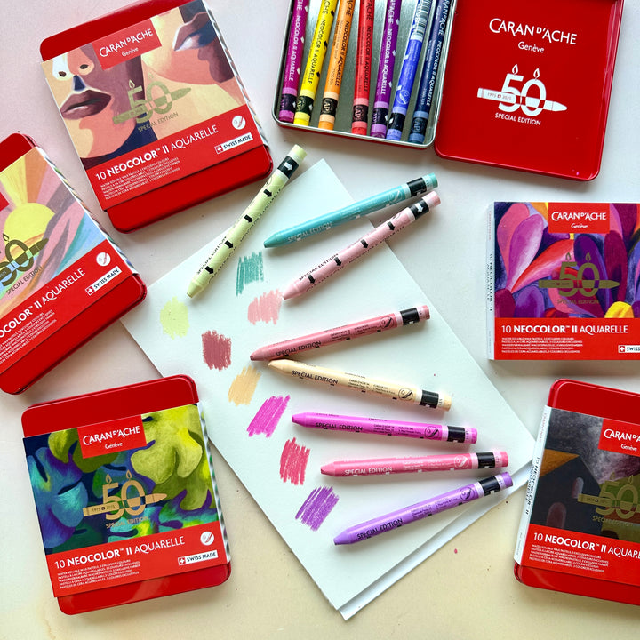 Neocolor II 50 Jahre Sonderedition 10er Etui