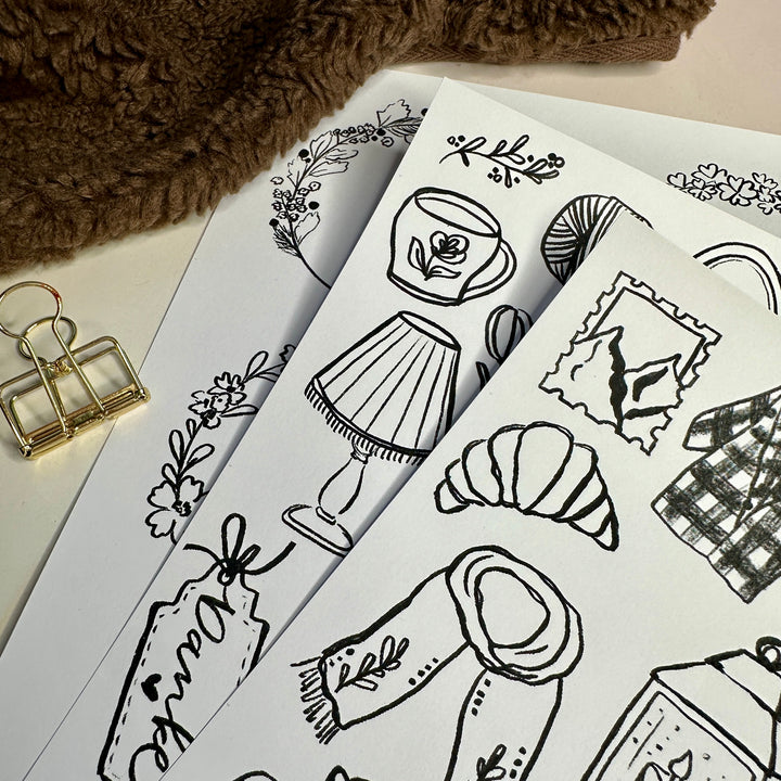 Cosy Time Vorlagenpaket Digital