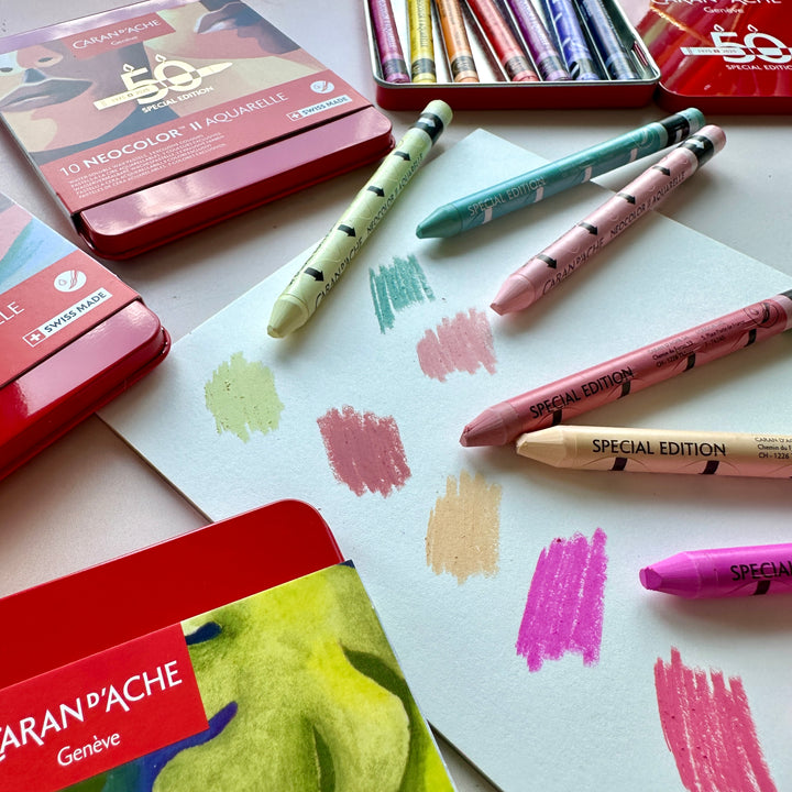 Neocolor II 50 Jahre Sonderedition 10er Etui