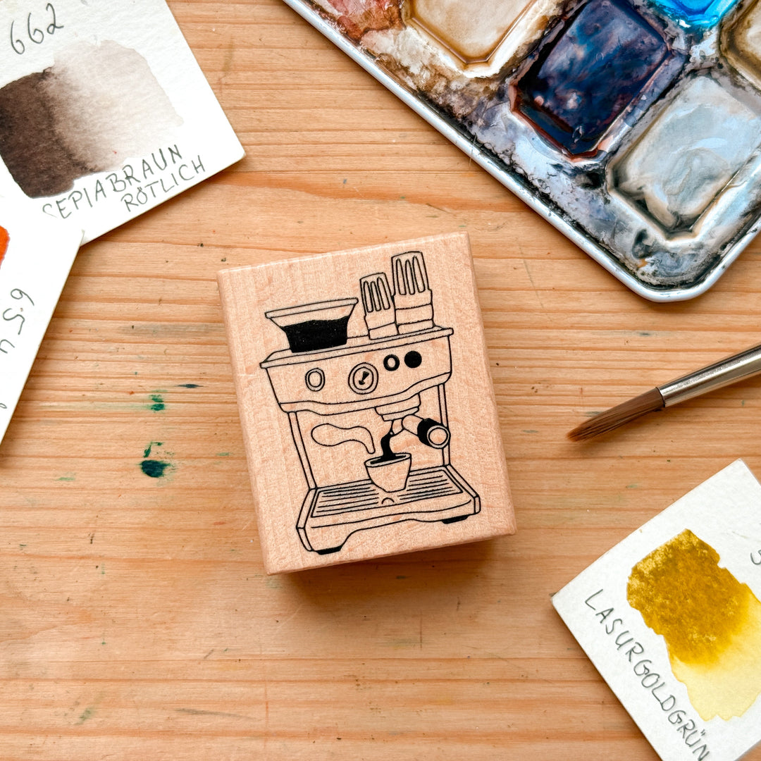 May & Berry Stempel Siebträgermaschine