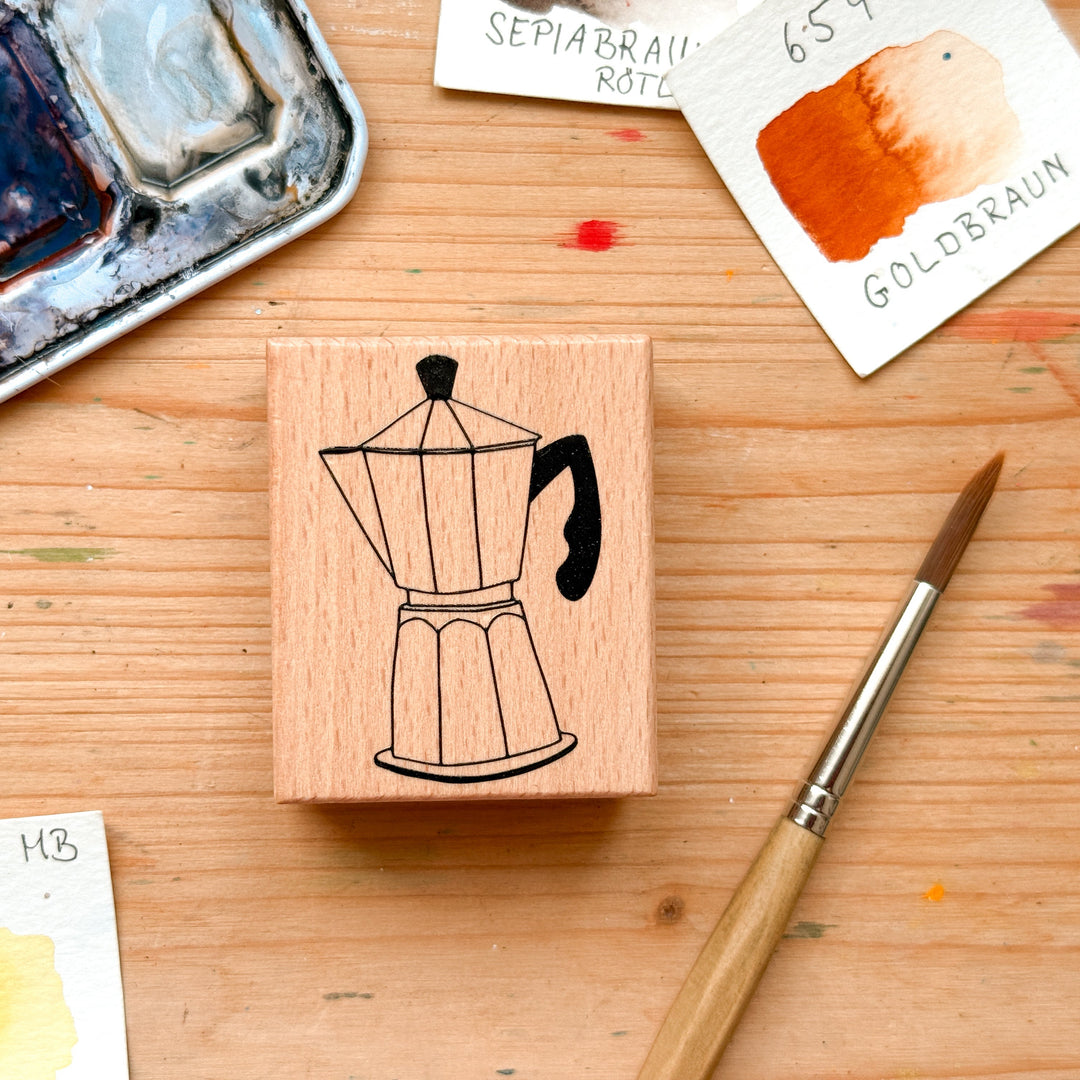 May & Berry Stempel Mokkamaschine