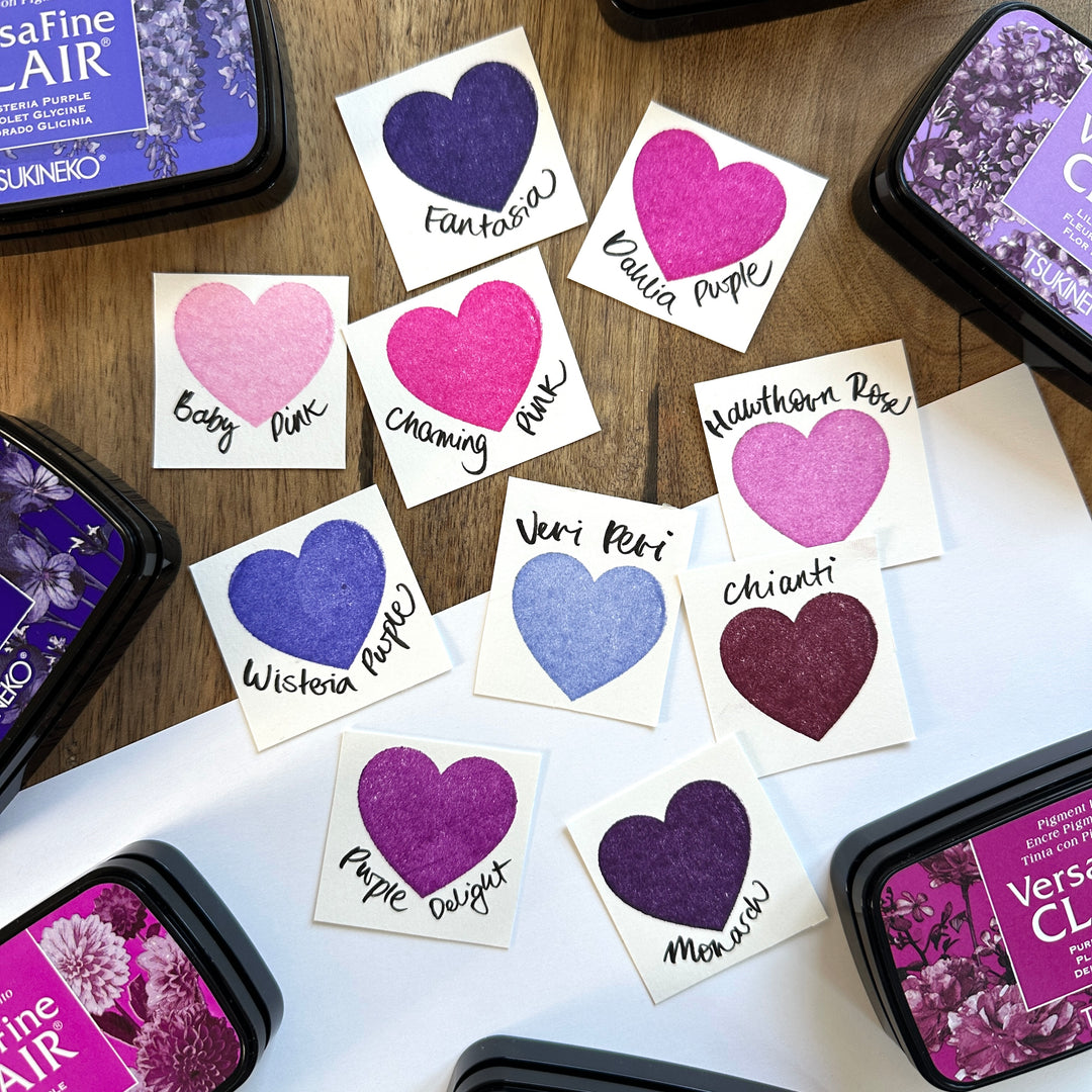 VersaFine Clair ink pads incl. new colors
