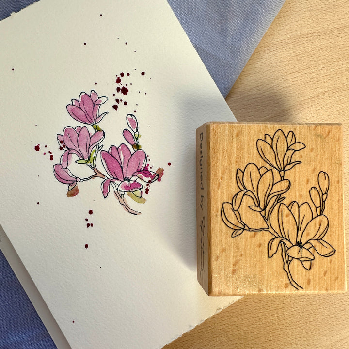 Letterbraut Stamp – Magnolia Blossom