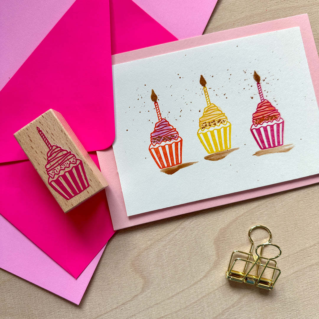 Pippalilly Stempel verschiedene Muffins