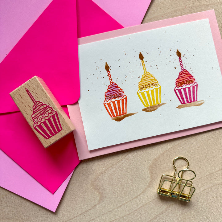 Pippalilly Stempel verschiedene Muffins