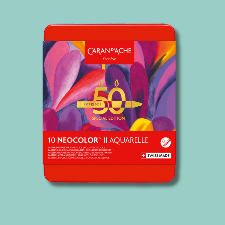 Neocolor II 50 Jahre Sonderedition 10er Etui