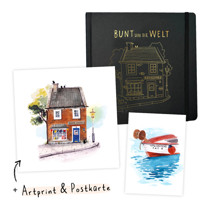 2025 May & Berry - Bunt um die Welt Watercolor Book