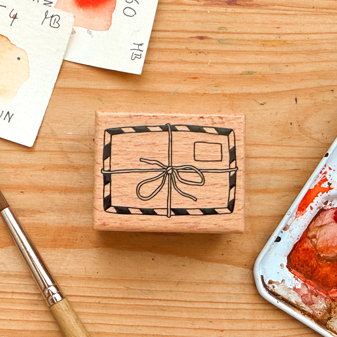 May & Berry Stempel Briefe – Brief mit Schleife