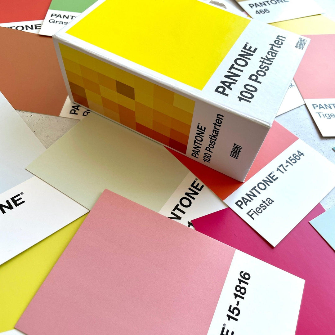 Postkarten Set Pantone - Stifteliebe